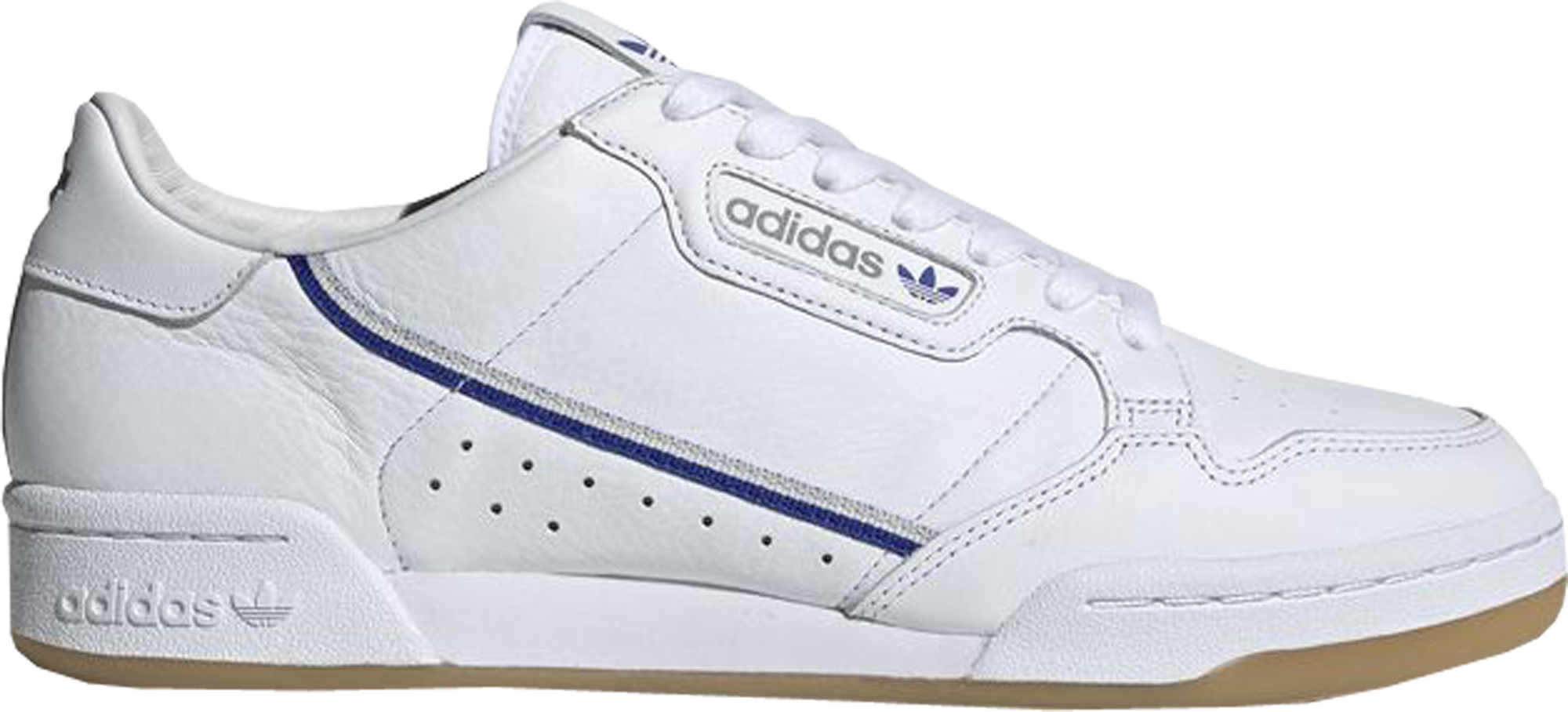 adidas continental 80 blue and white