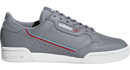 adidas Continental 80 TfL Elizabeth Line Black Scarlet Grey - EE7270