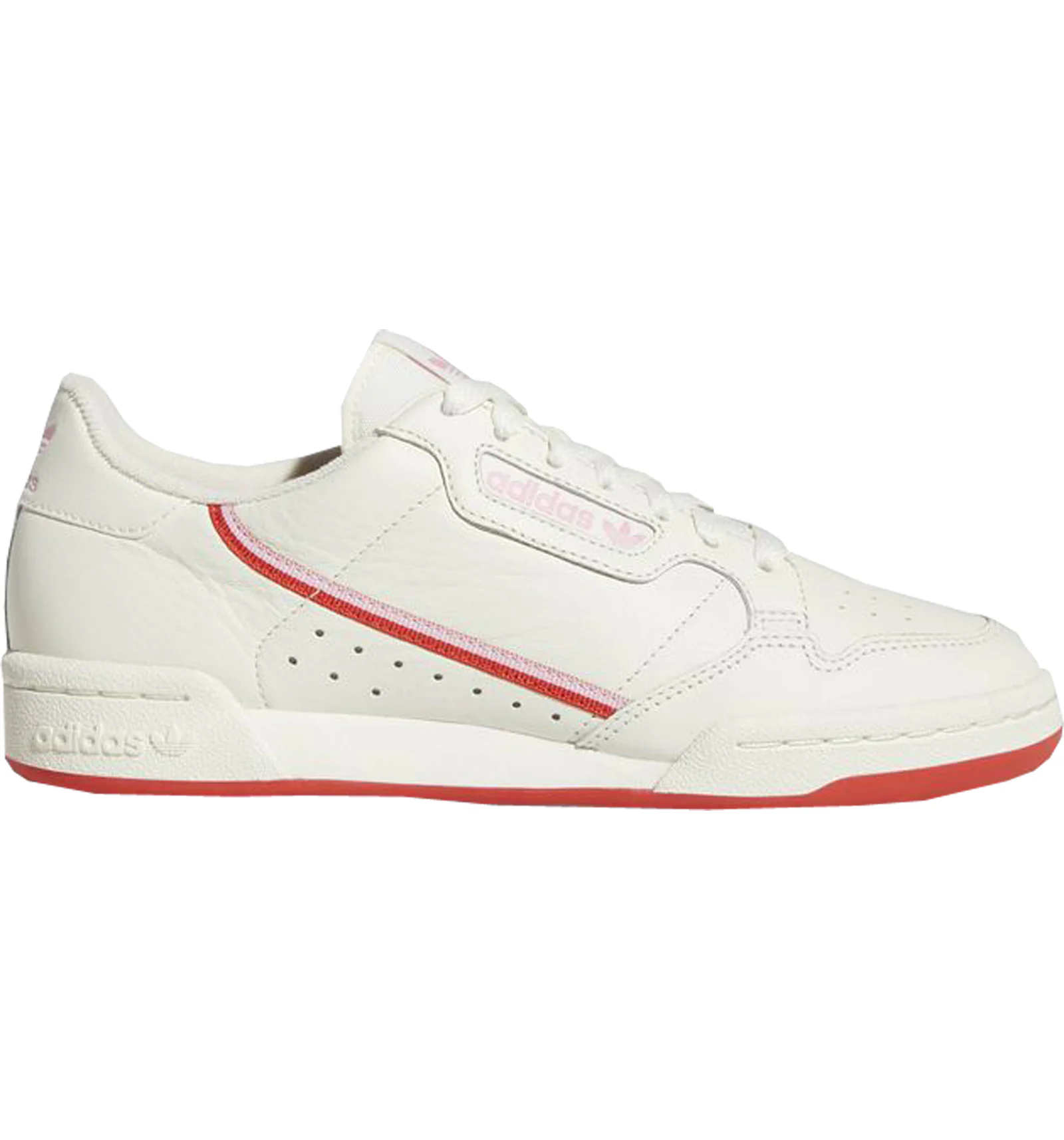 Adidas off top white continental