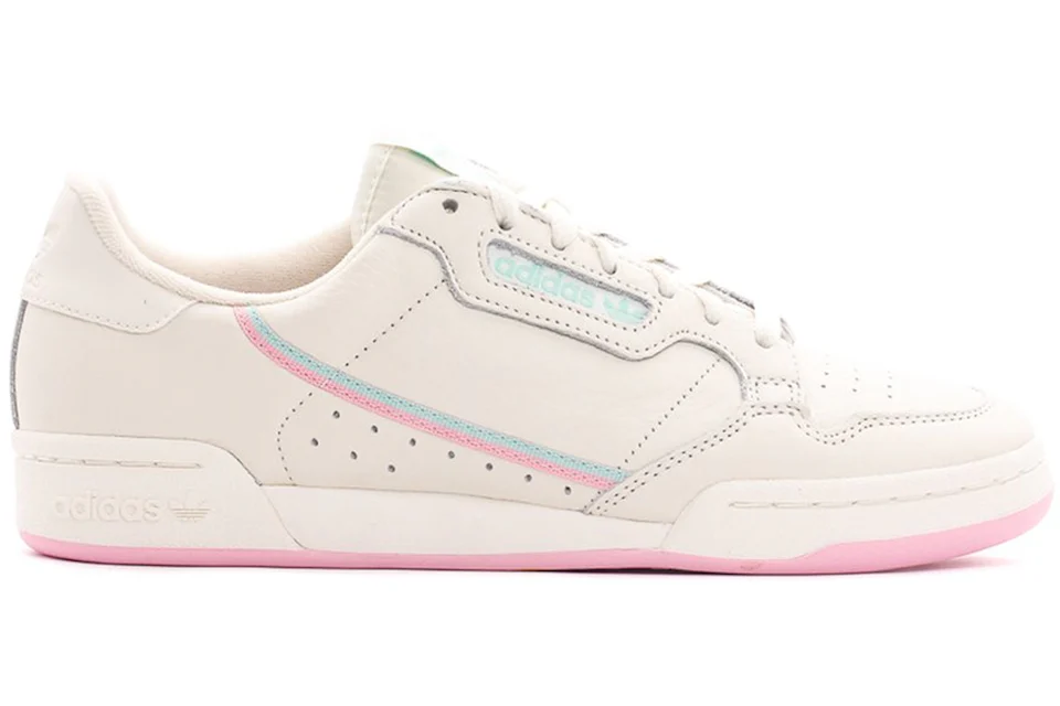 adidas Continental 80 Off White True Pink Clear Mint