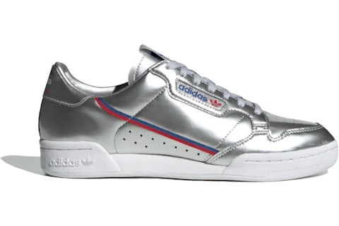 Adidas continental 80 weiß silber hotsell