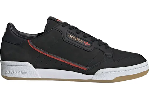 adidas Continental 80 TfL Elizabeth Line Black Scarlet Grey Men's - EE7270 - US