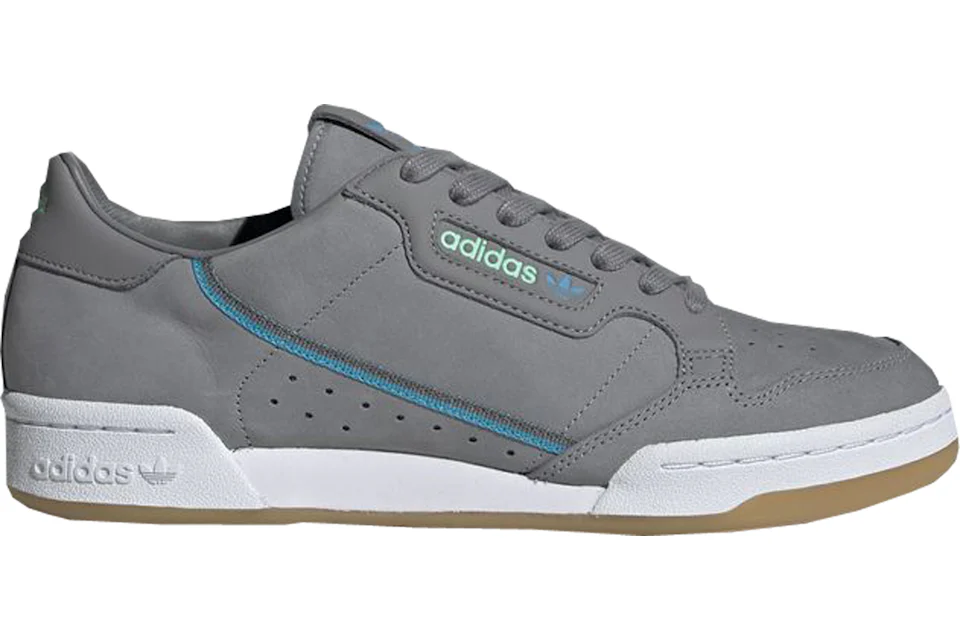adidas Continental 80 TfL Elizabeth Line Grey Aqua Blue Men s