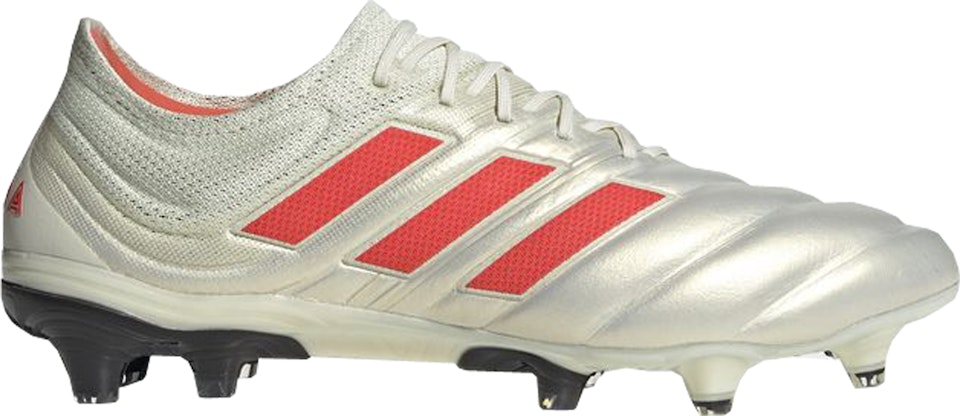 Copa 19.1 Firm Ground Cleat White Solar Red - BB9185 - US