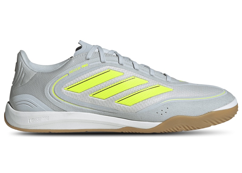 adidas Copa Pro IC White Iron Metallic Halo Blue Men's - IH7670 - US