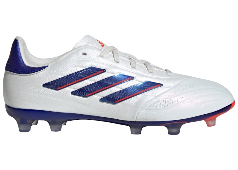 Pre-owned Adidas Originals Copa Pure 2 Elite Fg Sneakers In Cloud White/lucid Blue/solar Red