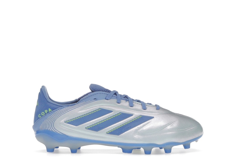 Pre-owned Adidas Originals Copa Pure 3 Elite Fg/mg Sneakers In Halo Blue/blue Fusion/lucid Lemon In Multi