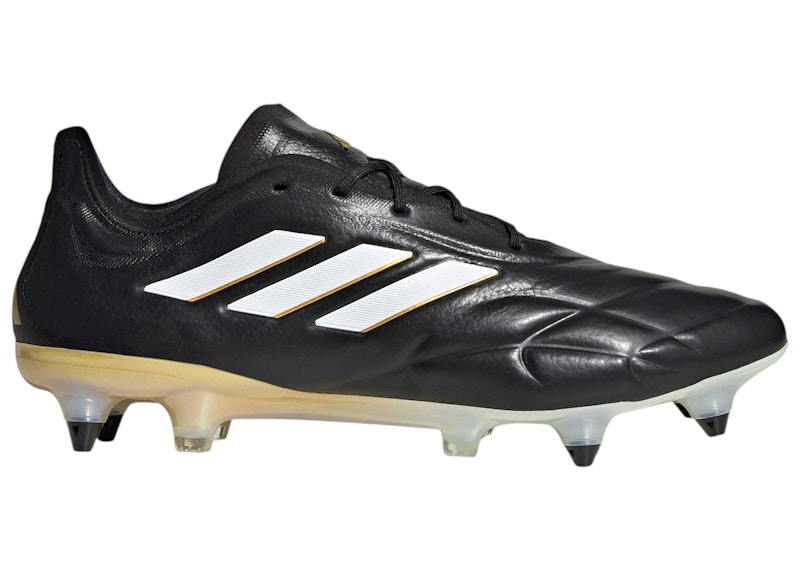 adidas Copa Pure ブラック スパイクシューズ adidas Copa Pure+ SG Core Black Cloud White Gold Metallic メンズ