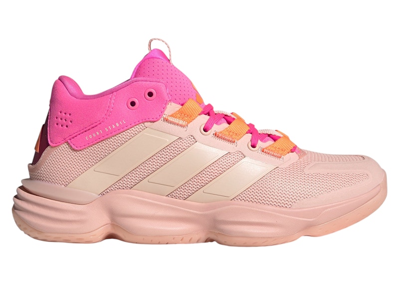 adidas Court Stabil Indoor Blush Pink Lucid Pink (Women's) - JR9543