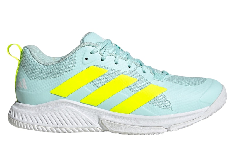 adidas Court Team Bounce 2.0 Dusky Petrol Lucid Pink (Women's) - JR9571