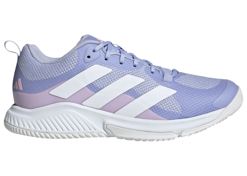 adidas Court Team Bounce 2.0 Violet Tone White Pink (Women's