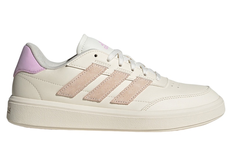 adidas Courtblock Chalk White Wonder Quartz Bliss Lilac (Women's) - IF6508
