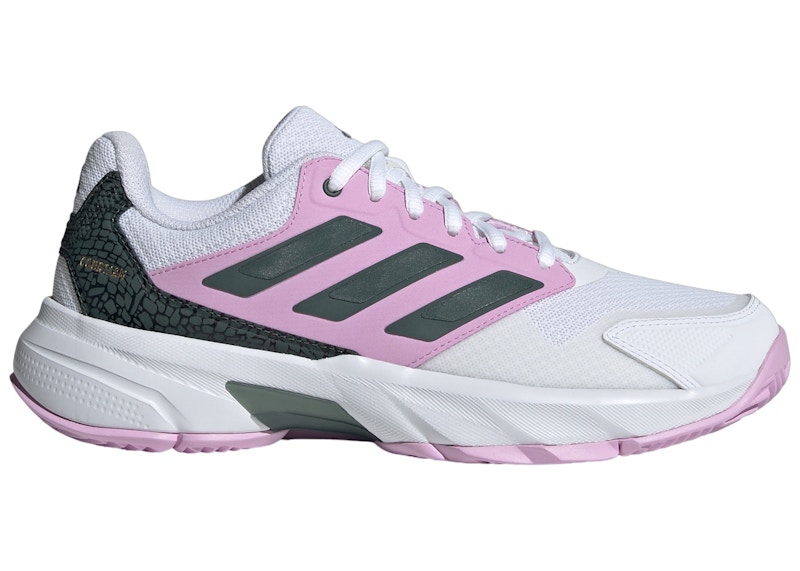 adidas Courtjam Control 3 Bronze Strata Legend Ink Bliss Lilac (Women's) - ID2459