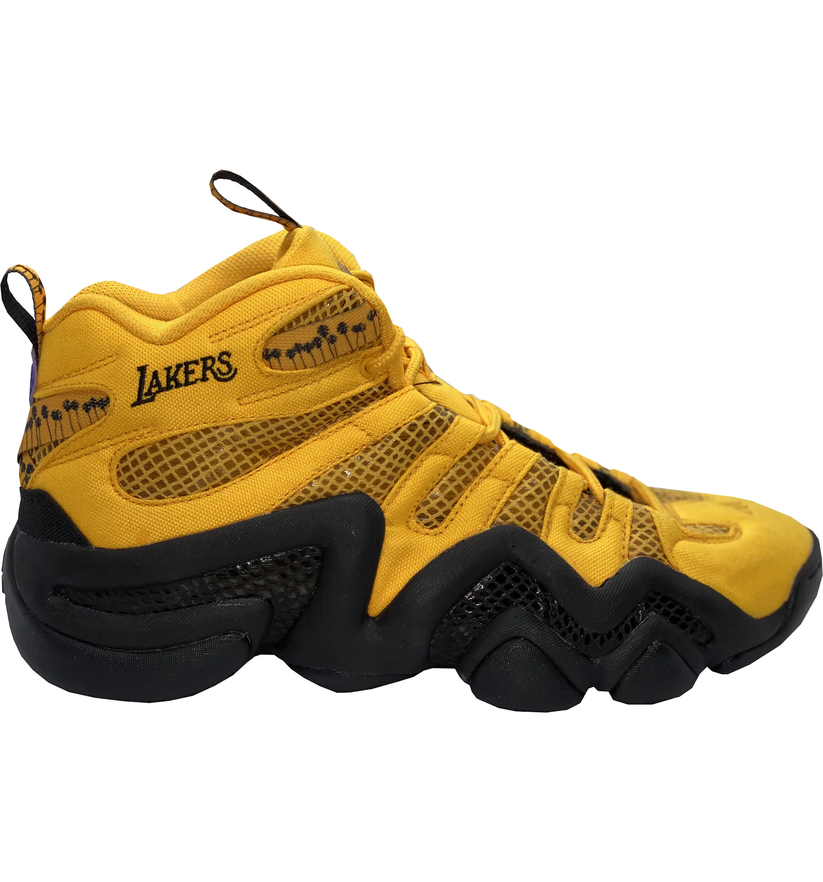 Adidas crazy top 8 gold