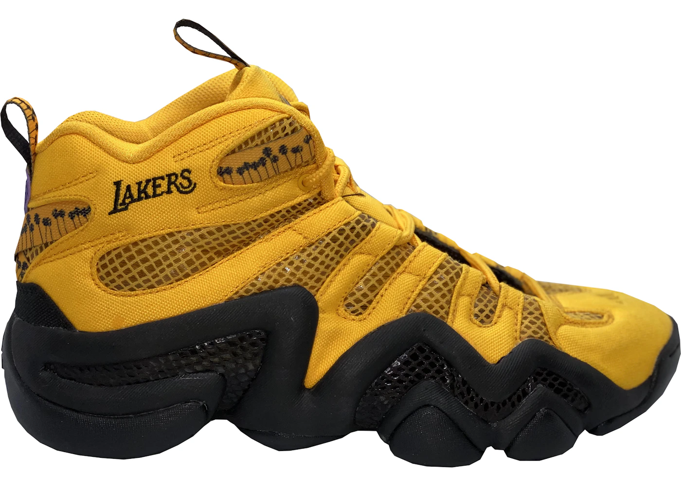 Adidas crazy top 8 yellow