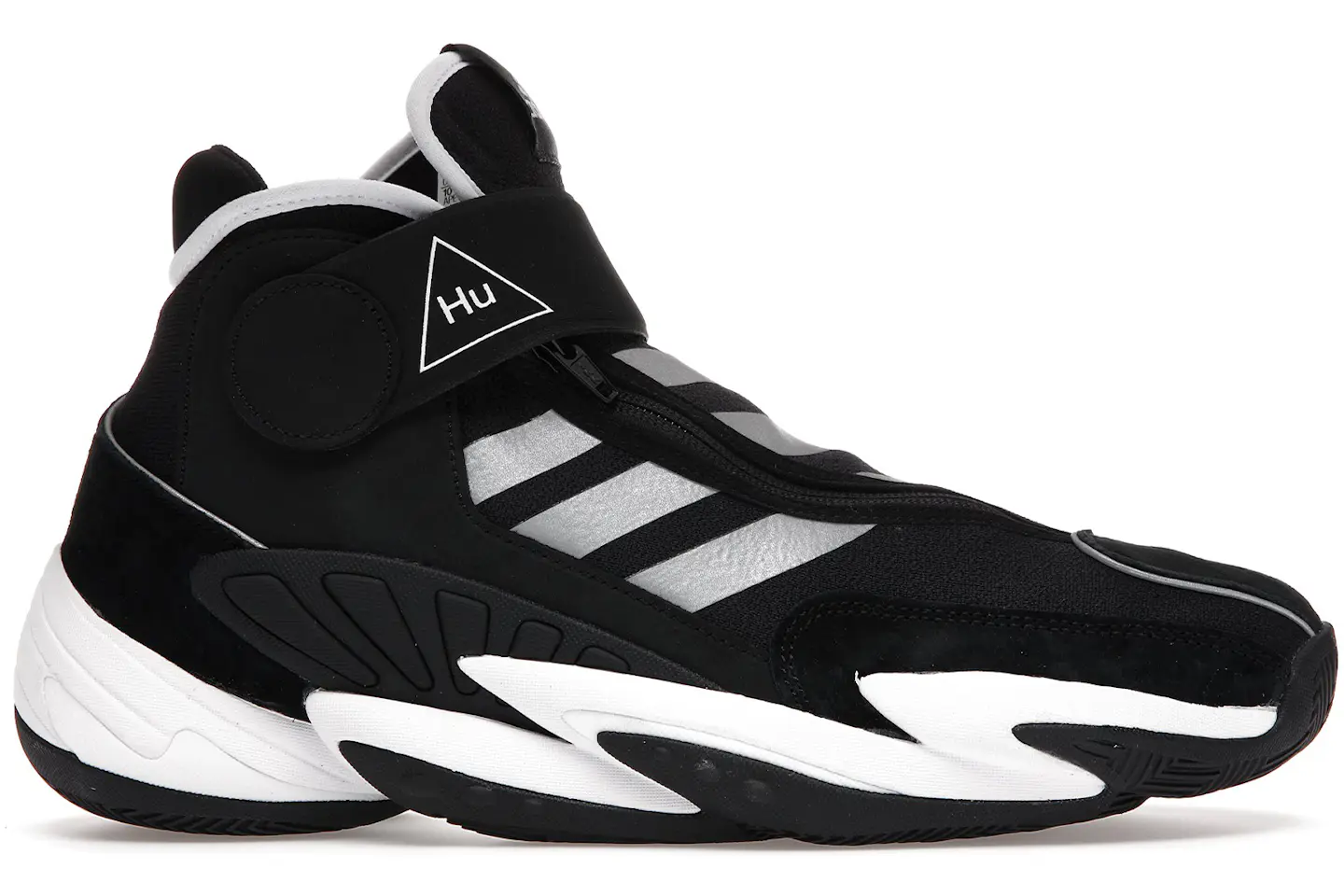 adidas Crazy BYW Hu Pharrell Black Silver Men's - EG9919 - US