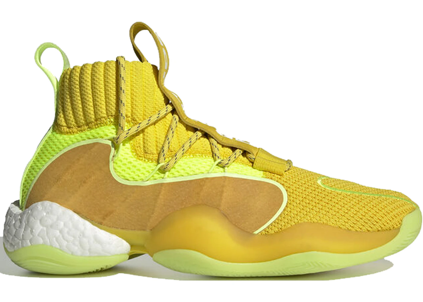 adidas Crazy BYW PRD Pharrell Now is Her Time Yellow Men s