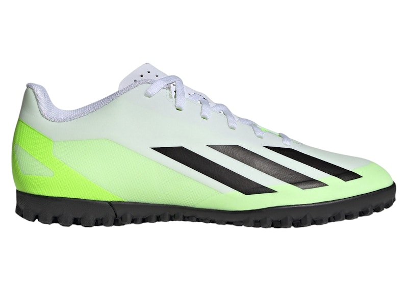 adidas X Crazyfast.4 Turf Cloud White Core Black Lucid Lemon - IE1583