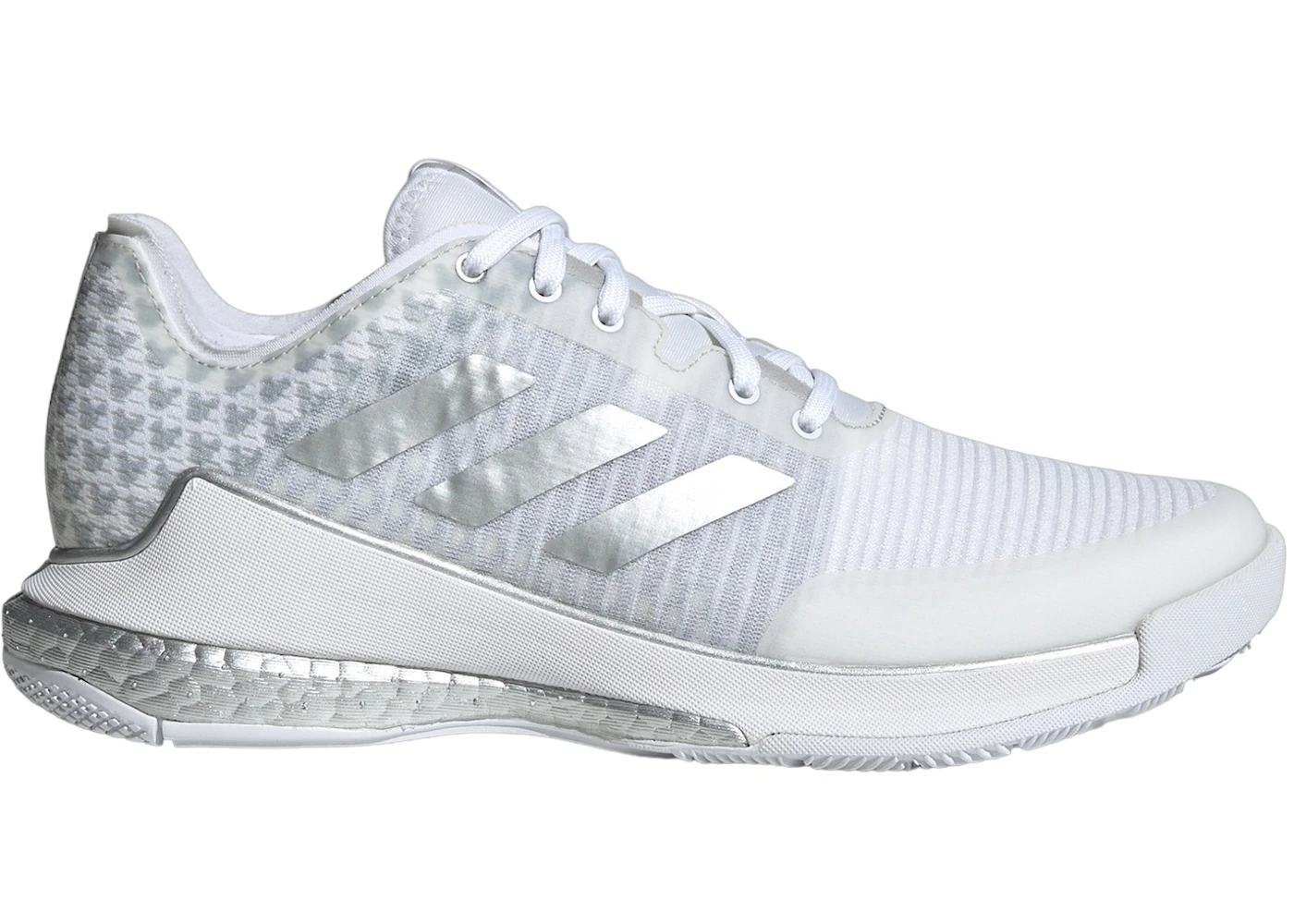 adidas Crazyflight 1.0 100 Disney Cloud White Silver Metallic Grey Two ( Women's) - HP3338 - US adidas Crazyflight 1.0 100 Disney Cloud White Silver Metallic Grey Two ( Women's) - HP3338 - US