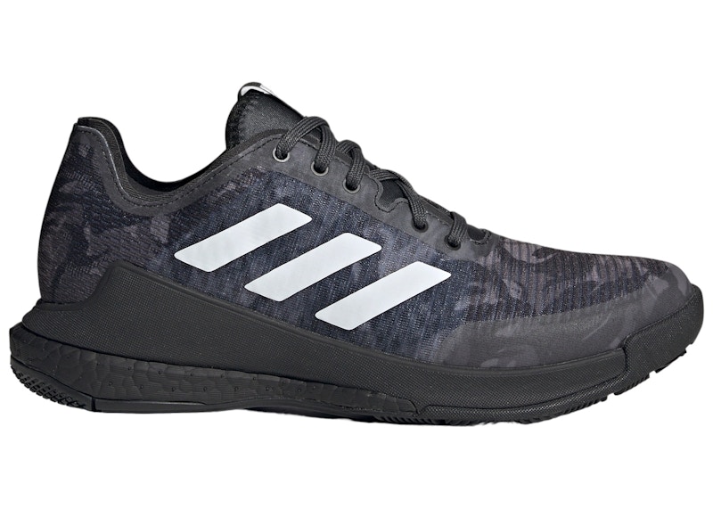 Pre-owned Adidas Originals Crazyflight (women's) Sneakers In Core Black/cloud White