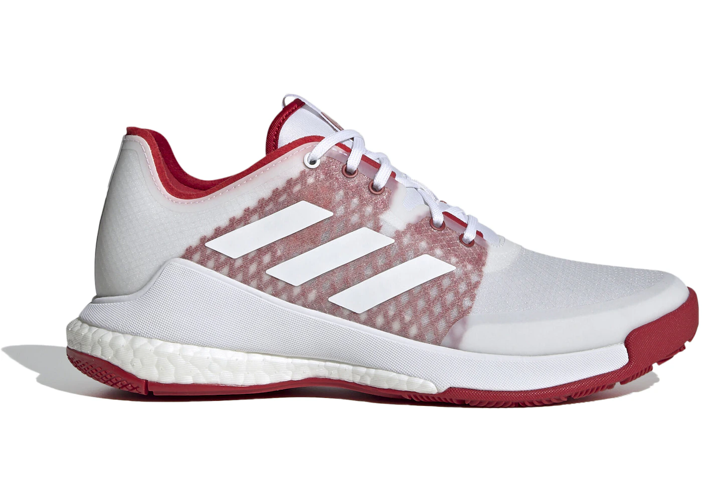 Red adidas volleyball shoes Clearance