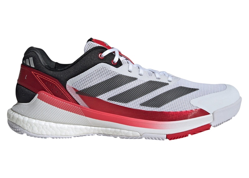 adidas Crazyquick Boost Padel Cloud White Core Black Lucid Red - IH3636