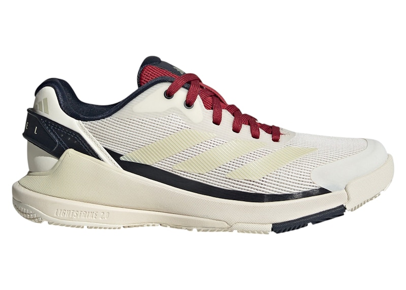 adidas Crazyquick Lightstrike Padel Chalk Ice Gold Metallic Red (Women's) -  KJ3653 - US