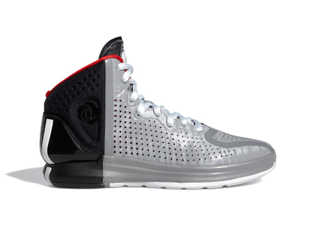 Pre-owned Adidas Originals Adidas D Rose 4 The Arrival In Solid Grey/core Black/vivid Red