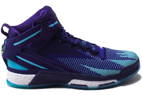 adidas D Rose Boost Primeknit Purple Blue Men's Q16507 US