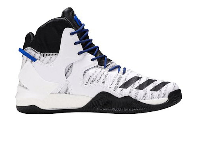 adidas D Rose 7 Primeknit White Black Royal Men s B72720 GB