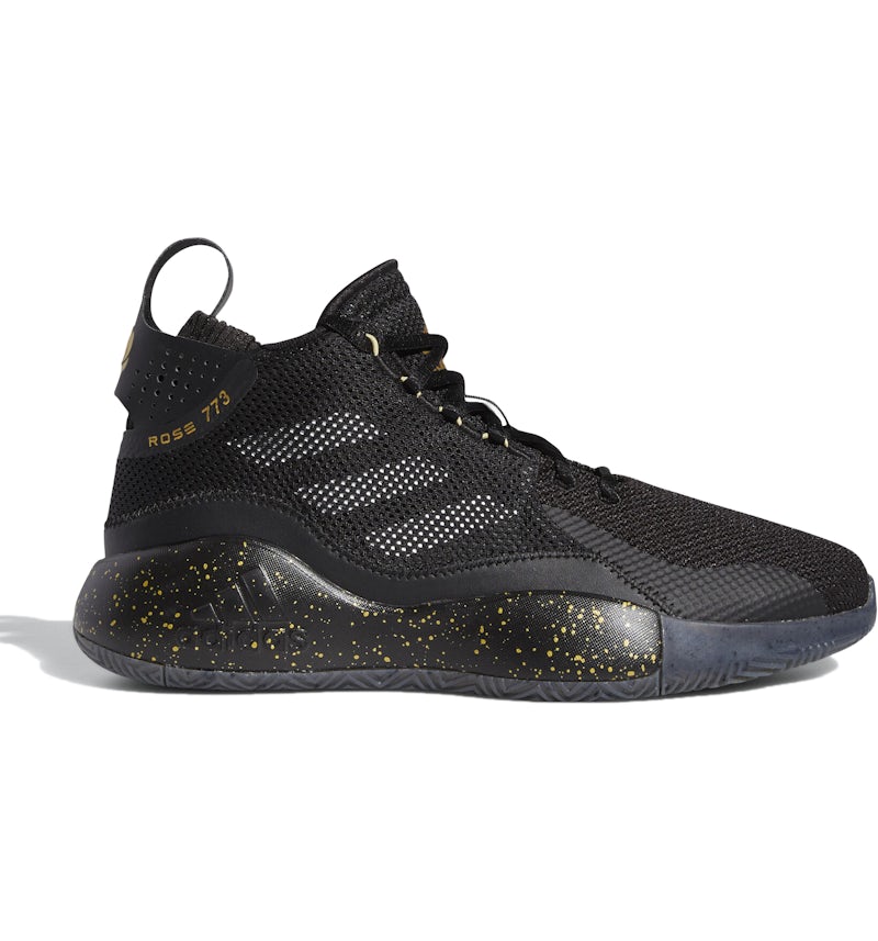 Gold Rose 773 Iii Adidas D Rose 773 2020 Black Gold Men's FW9838 US