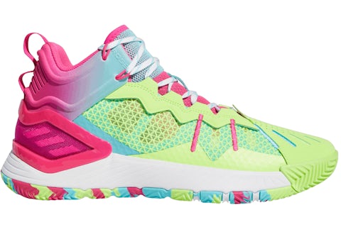 adidas D Rose Son of Chi Godspeed Signal Green Pink Men's GX2927