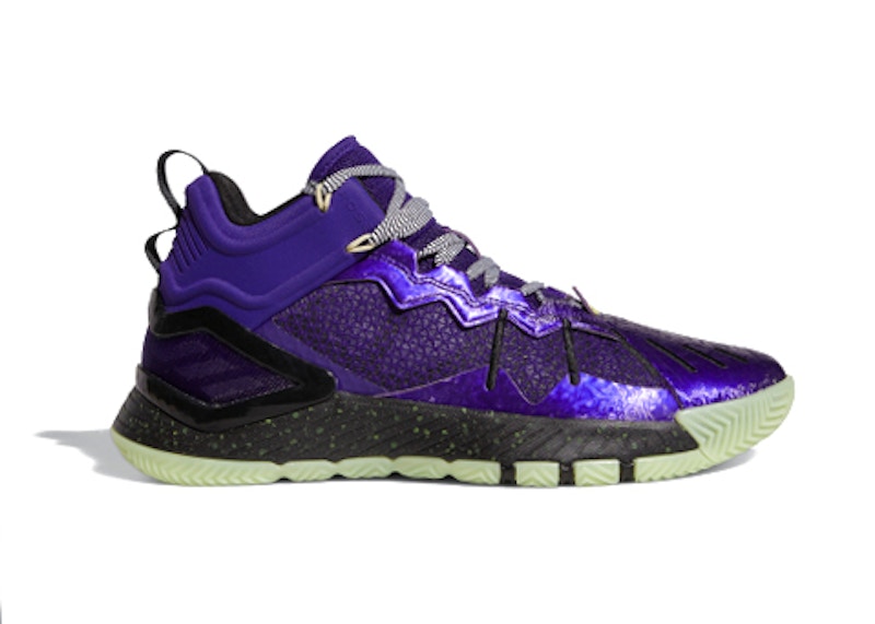 Derrick rose sale purple shoes