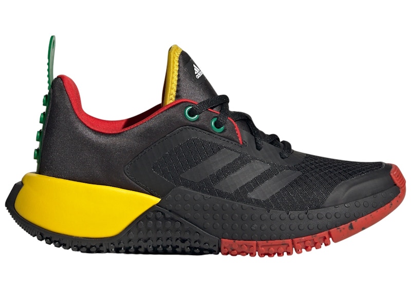 Pre-owned Adidas Originals Dna Lego Sneakers In Core Black/red