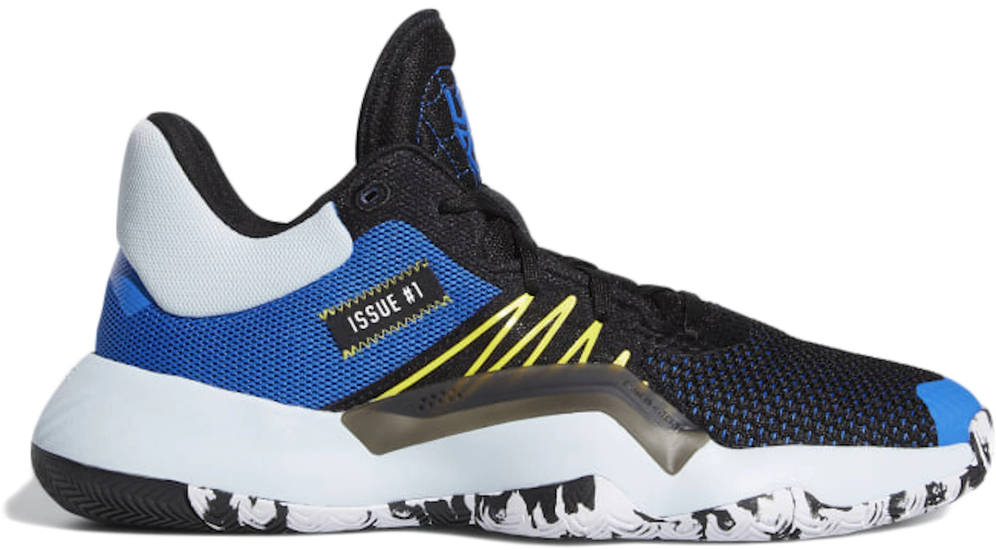 Sneakers Release – adidas DON Issue #1 Black/Tech Indigo
