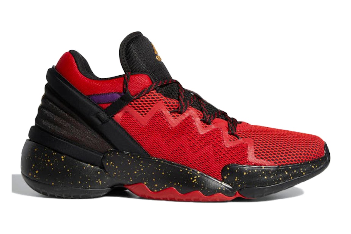 Pre-owned Adidas Originals Adidas D.o.n. Issue #2 Chinese New Year In Core Black/scarlet/gold Metallic