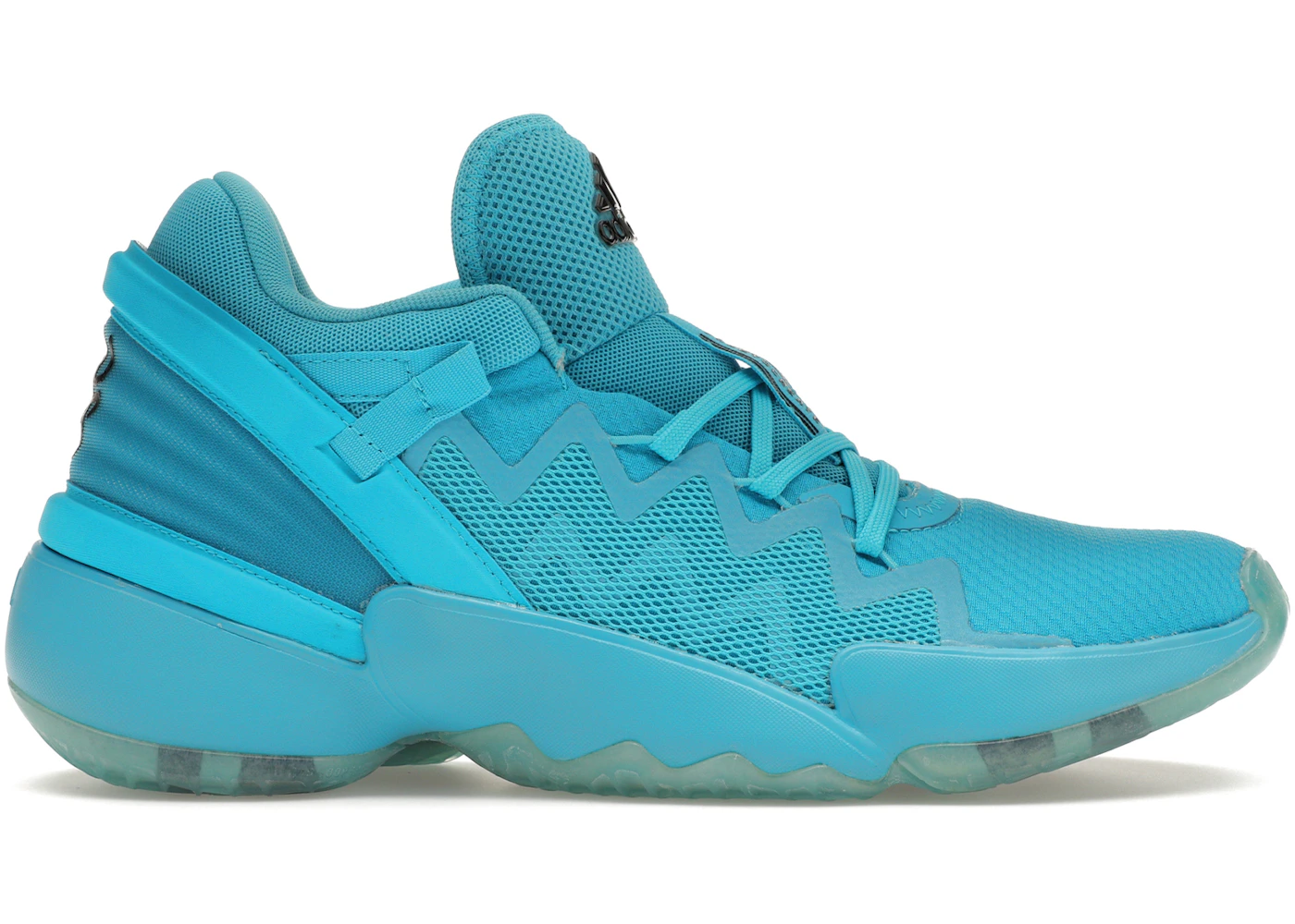 adidas D.O.N. Issue #2 Crayola Signal Cyan Men's - FW8517/FW9047 - US