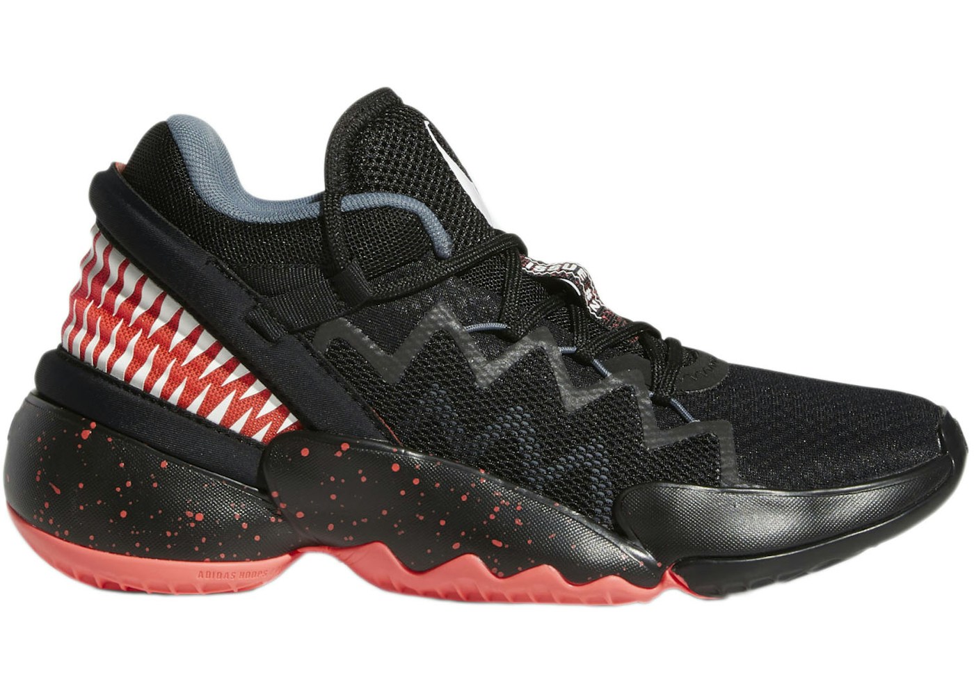 adidas D.O.N. Issue #2 Marvel Venom (GS) - FW8749