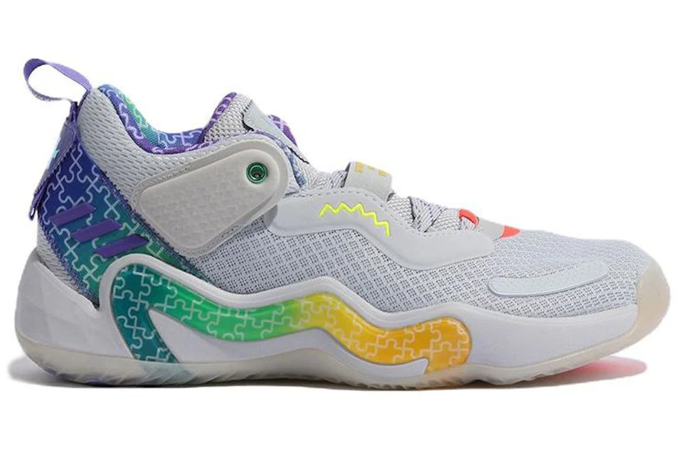 Adidas shoes rainbow yellow Clearance