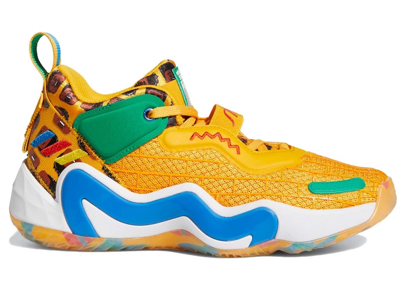 adidas D.O.N. Issue 3 LEGO Yellow Spida GS