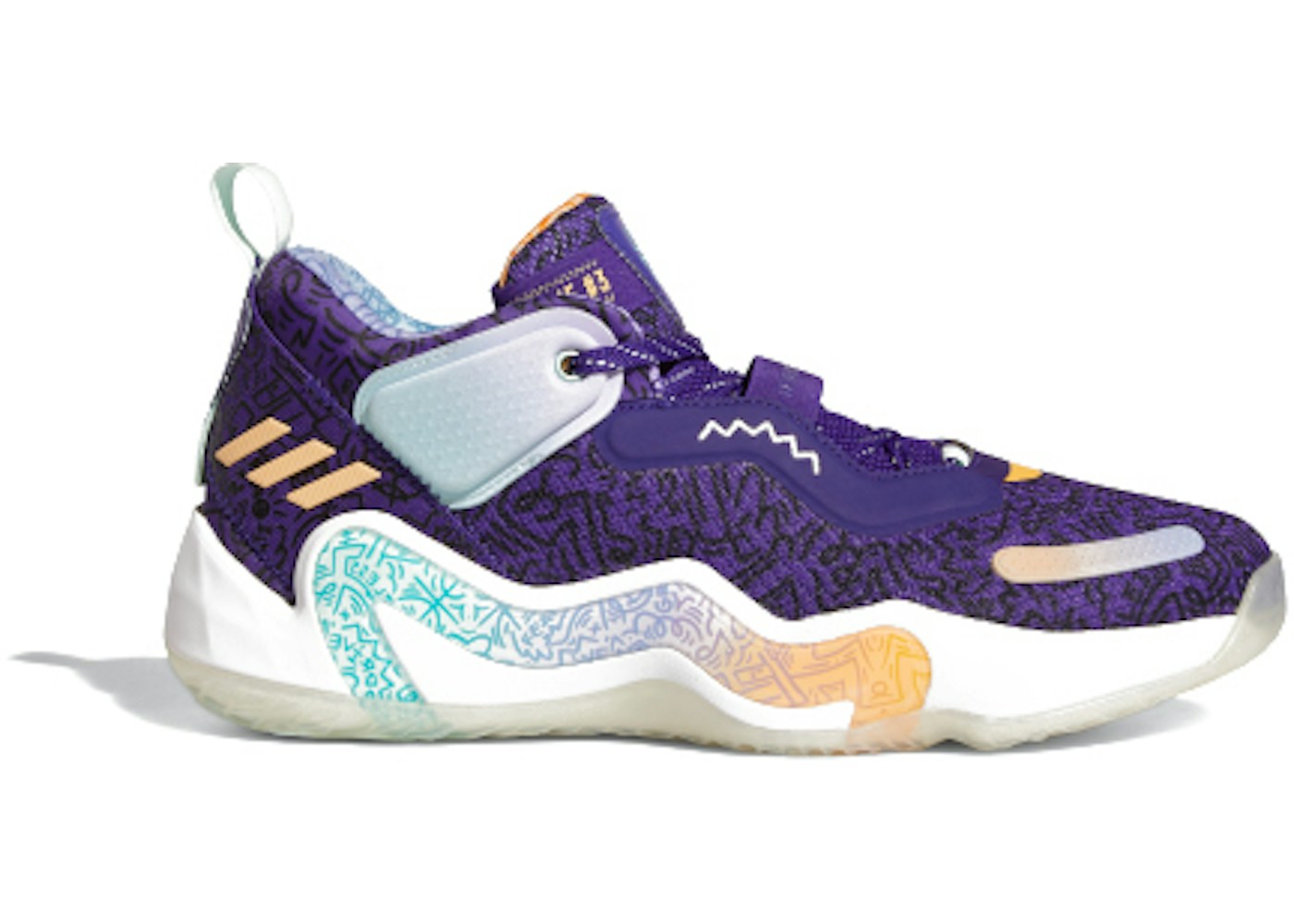 adidas D.O.N. Issue #3 Purple - GV7264