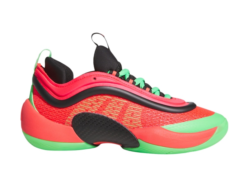 adidas D.O.N. Issue 6 Lucid Red Screaming Green Core Black