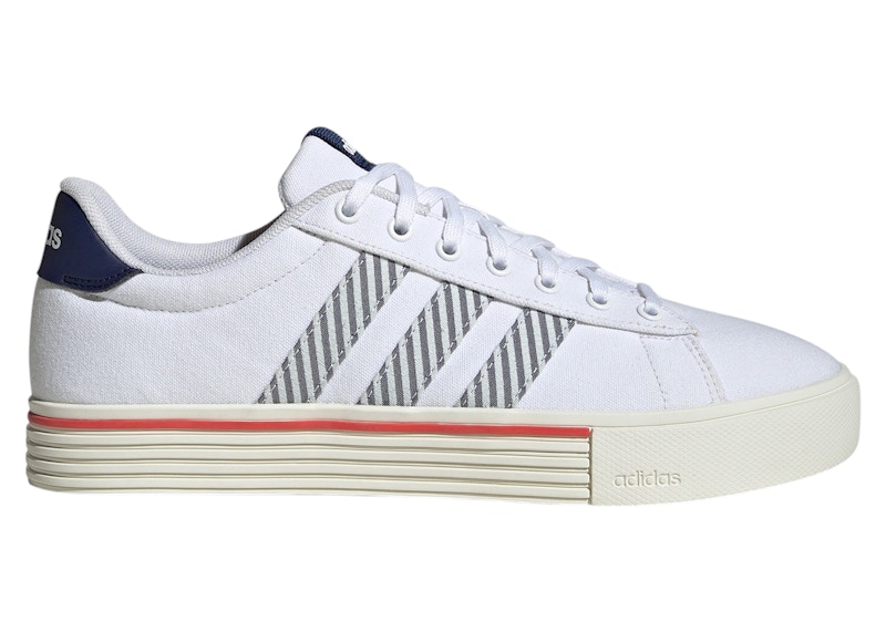 adidas Daily 4.0 Cloud White Dark Blue Off White