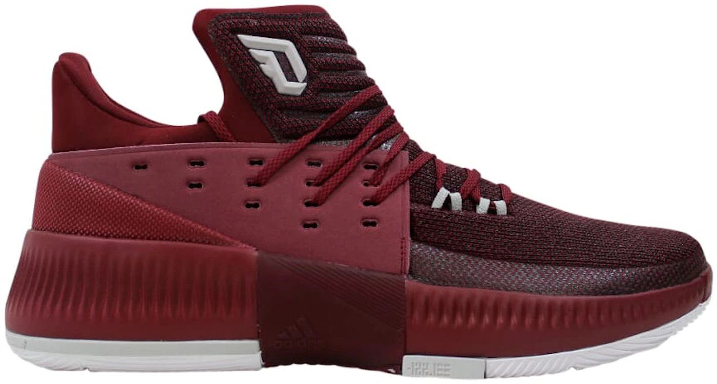 adidas Dame 3 Maroon Men's - BY3195 - US