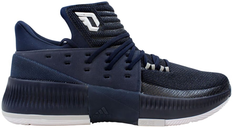 adidas Dame 3 Navy Men s BY3190 US