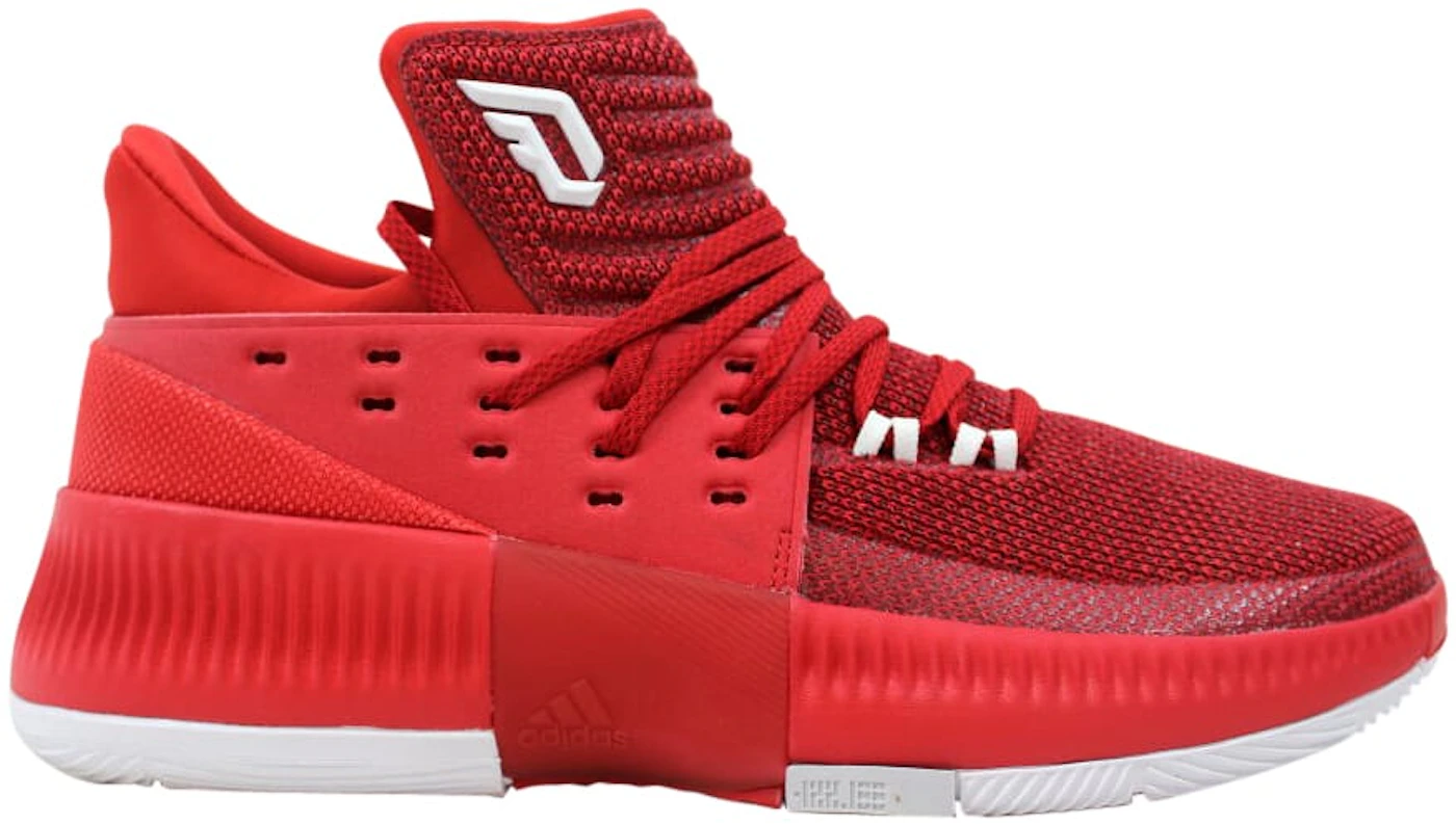 adidas Dame 3 Power Red Men's - BY3192 - US