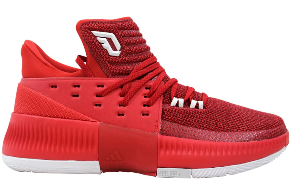 adidas Dame 3 Power Red Men's - BY3192 - US