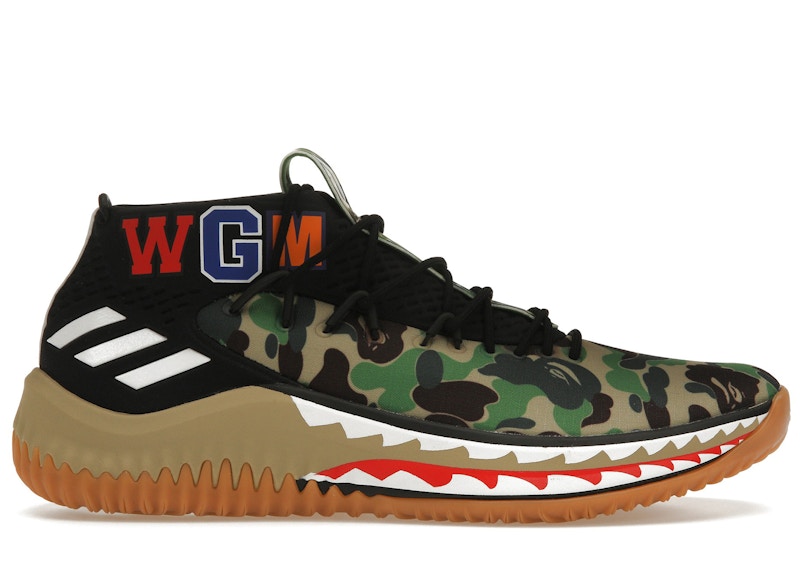 nbaAdidas bape Dame4 Bape