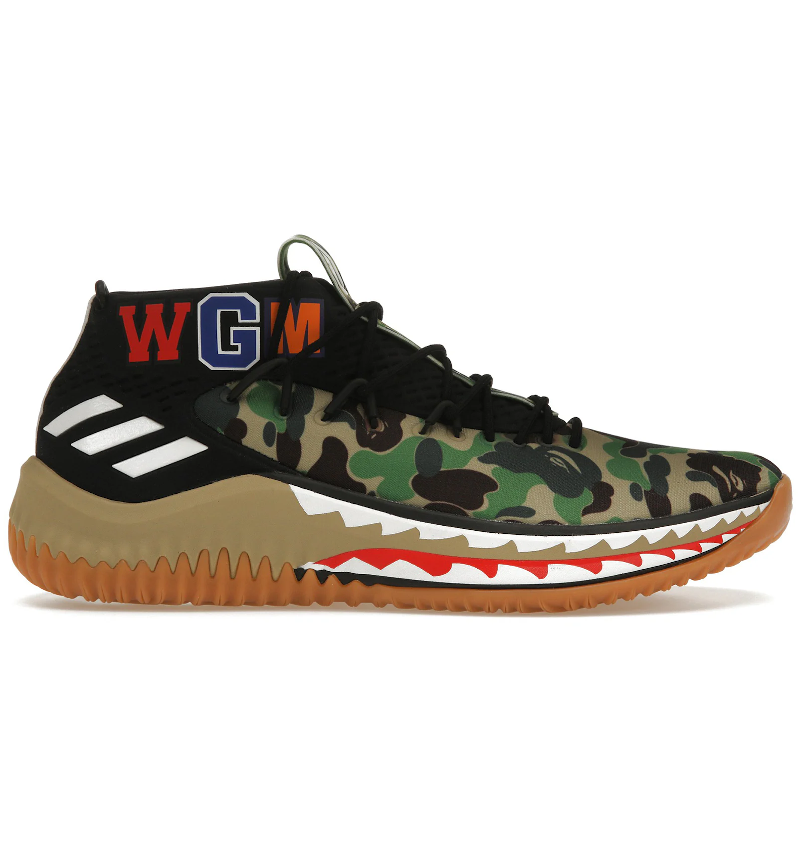 Bape x adidas dame 4 camo pack Clearance
