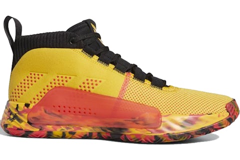 Men's adidas dame 5 basketball shoes sales